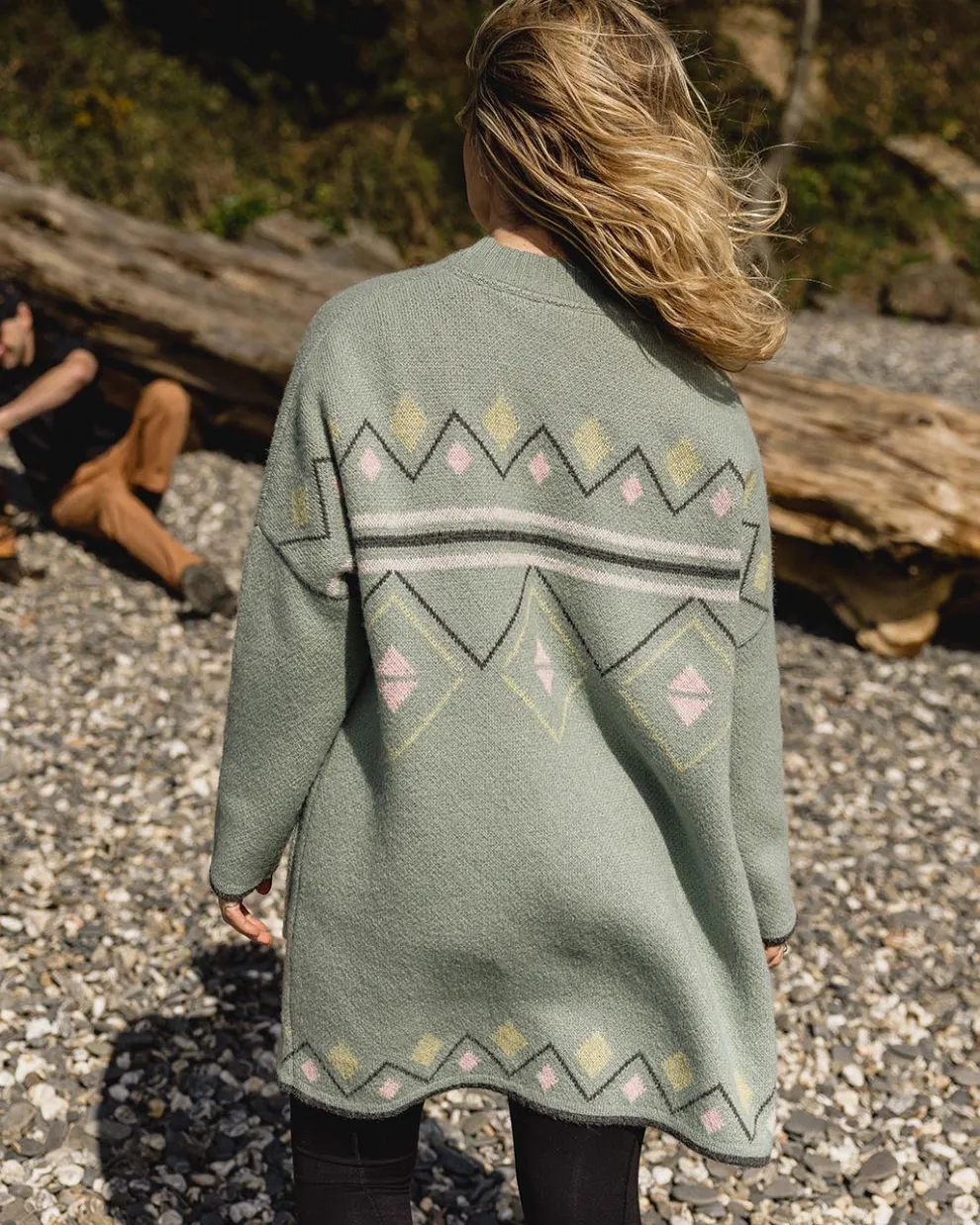 Leif Recycled Yarn Cardigan