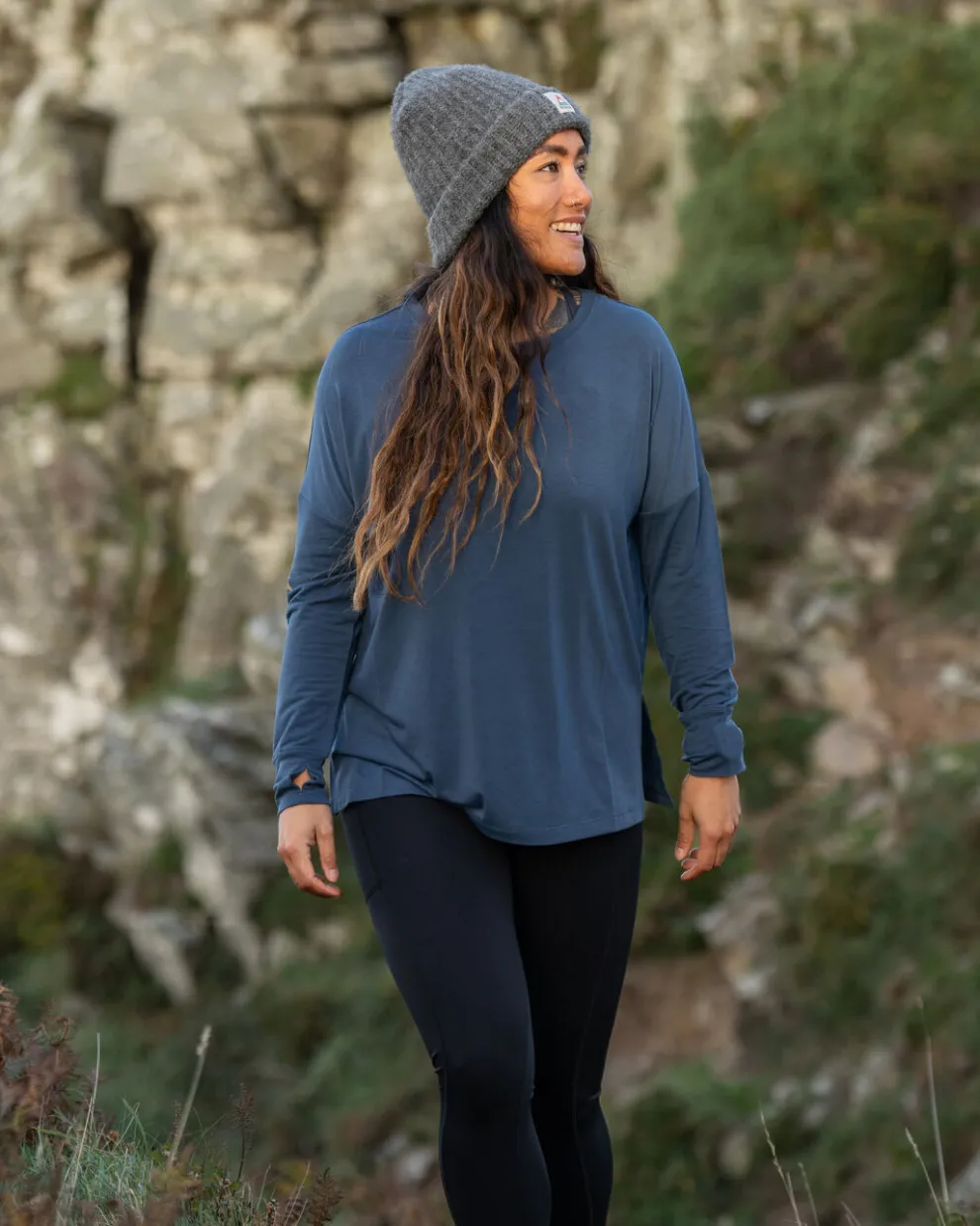 Lotus Recycled Active LS Top