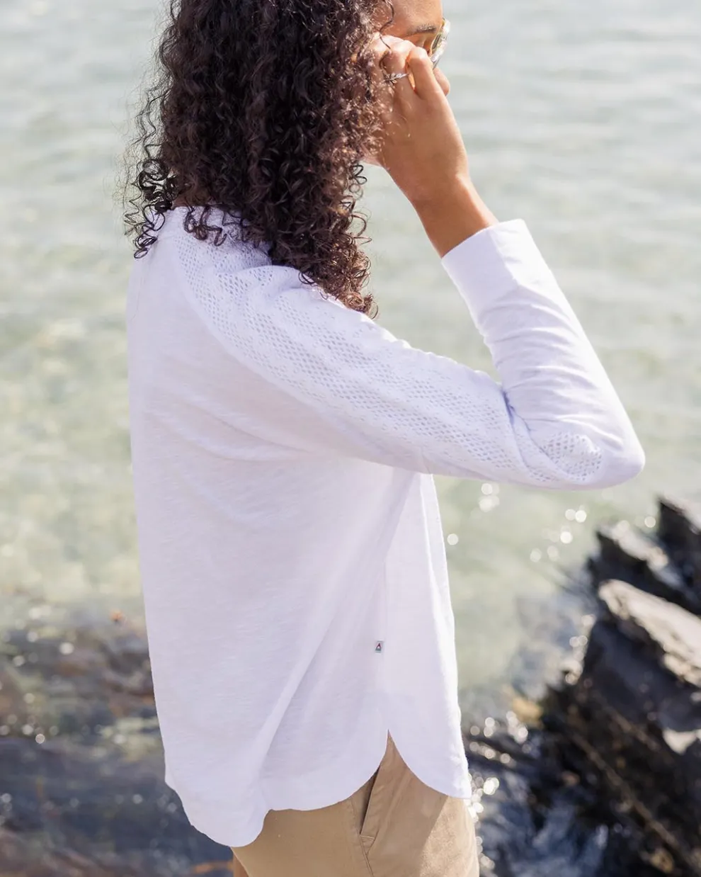 Luna Oversized Recycled Cotton LS T-Shirt