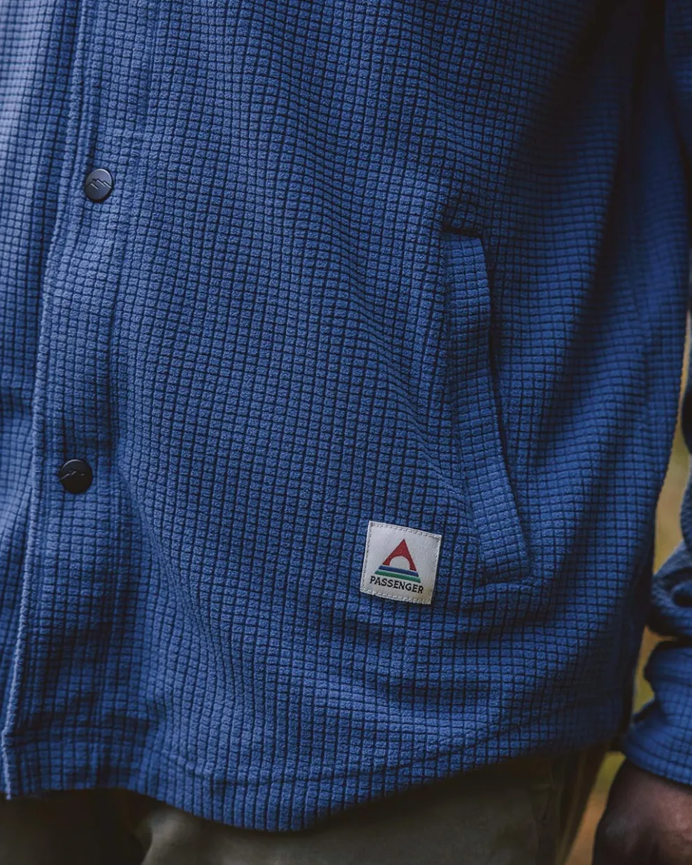 Maple Grid Polar Fleece Shirt