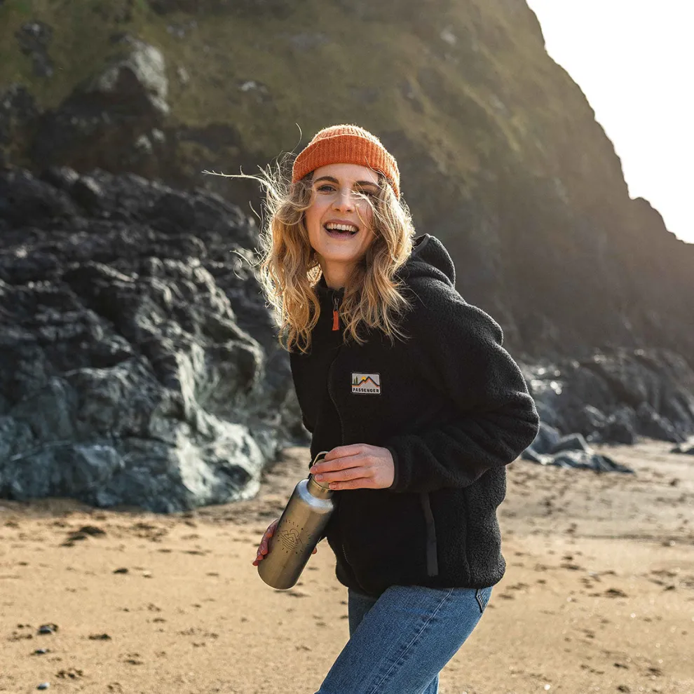 North Coast Full Zip Recycled Sherpa Fleece