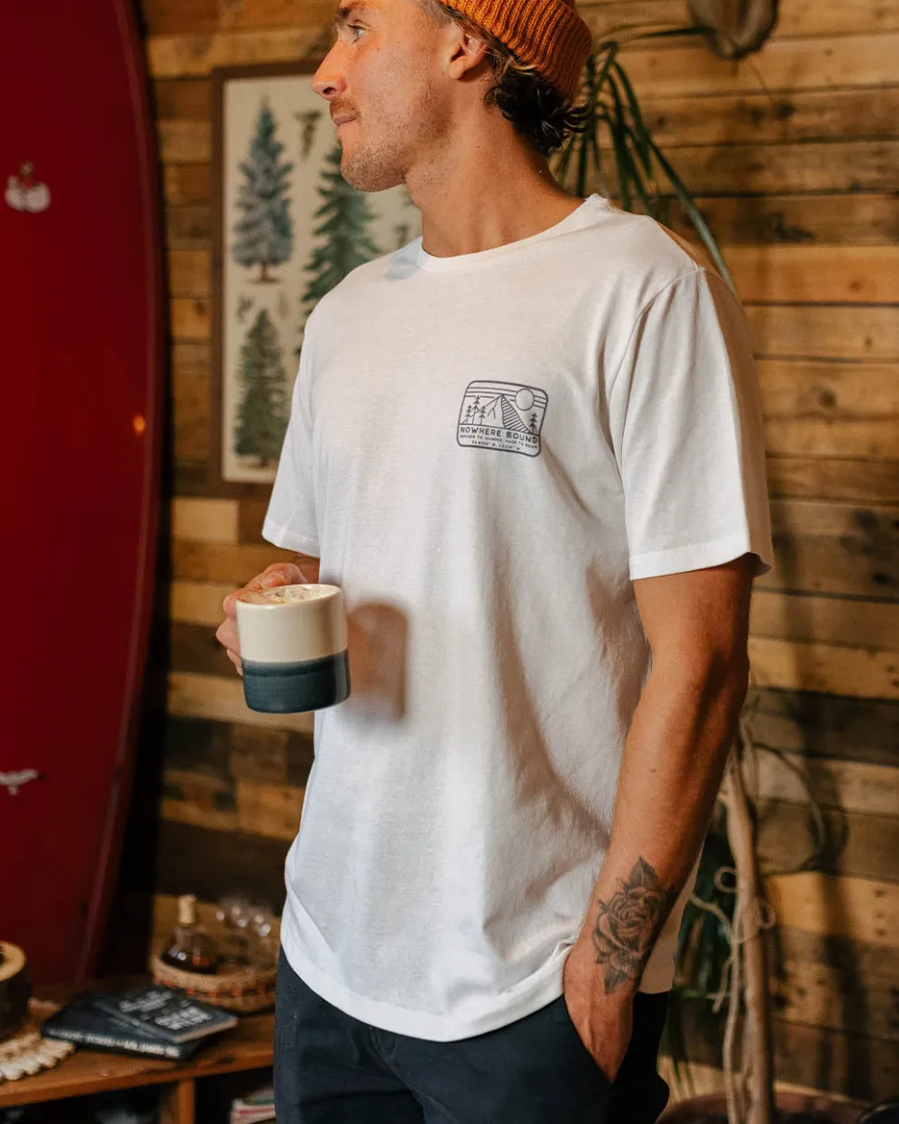 Nowhere Bound Recycled Cotton T-Shirt