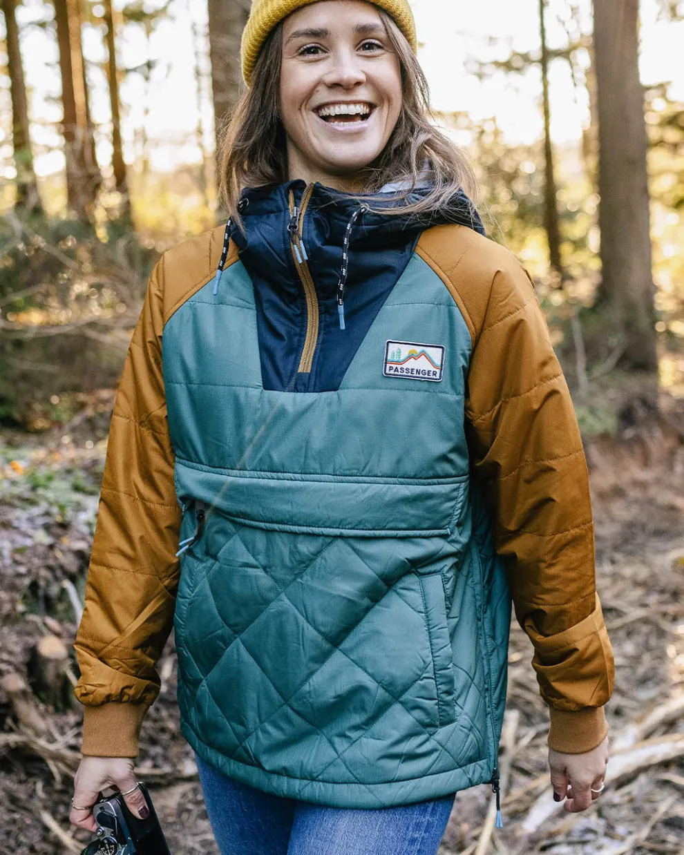 Ocean Recycled Insulated 1/2 Zip Jacket