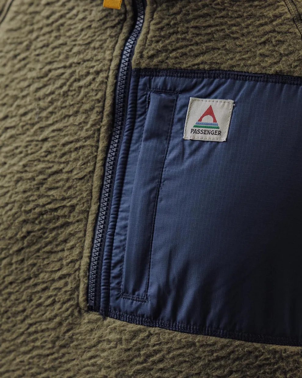 Offgrid 1/4 Zip Recycled Sherpa Fleece