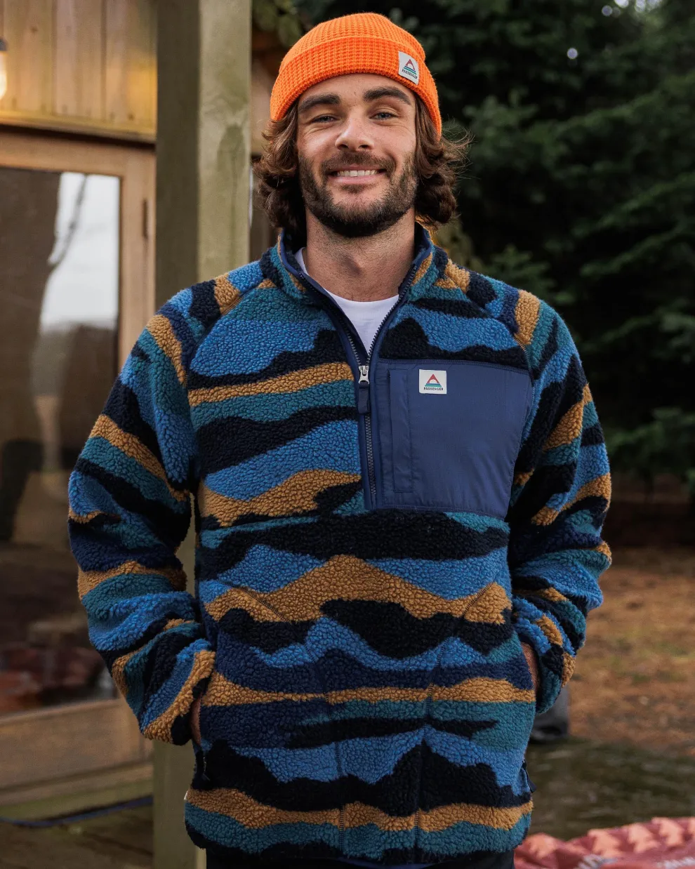 Offroad Recycled Sherpa 1/2 Zip Fleece