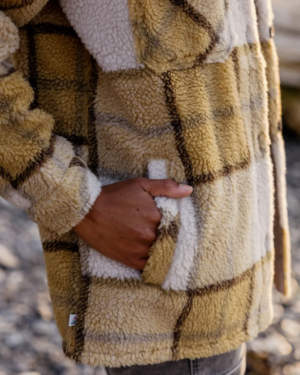 Olympus Yarn Dye Recycled Sherpa Fleece Shirt