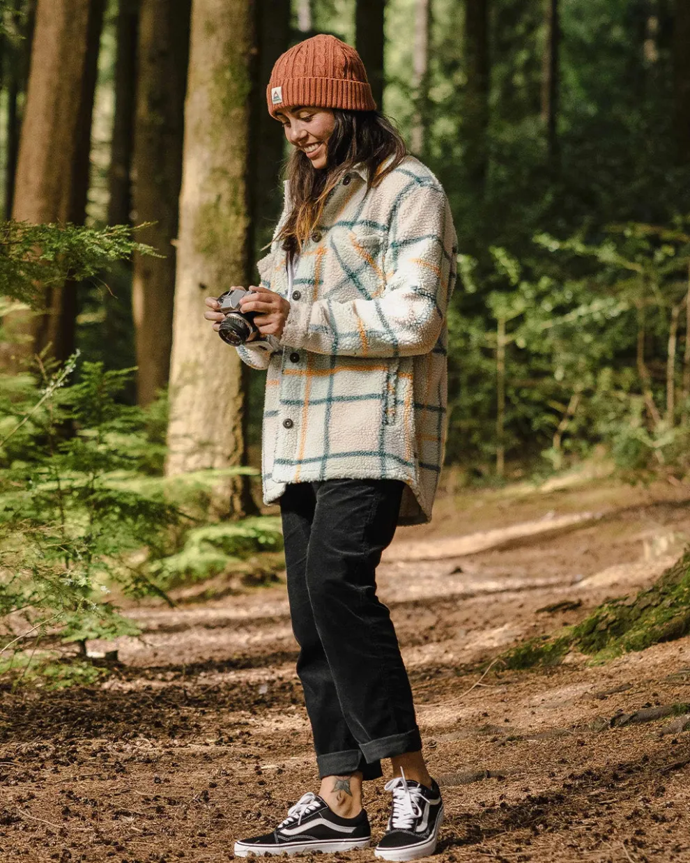 Olympus Yarn Dye Recycled Sherpa Fleece Shirt