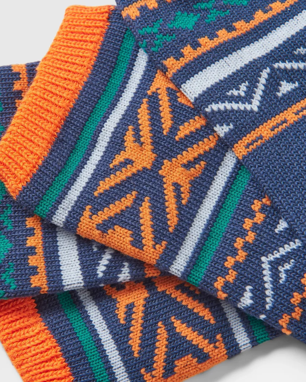 Organic Midweight Patterned Socks