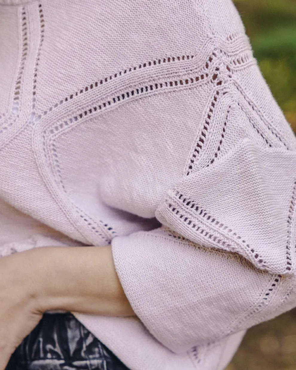 Palm Organic Oversized Knitted Jumper