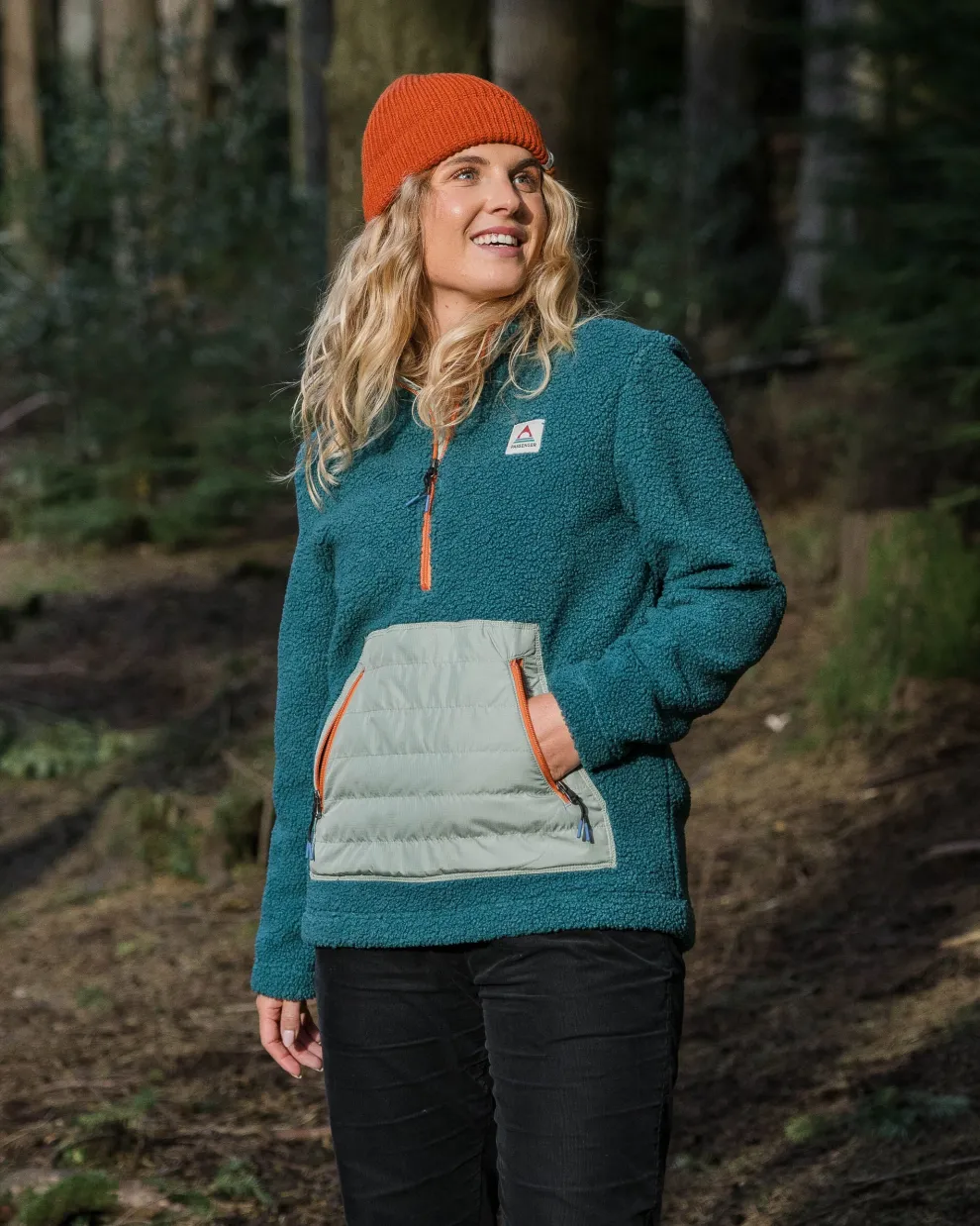 Perouse Recycled Polar-Lined Sherpa Fleece