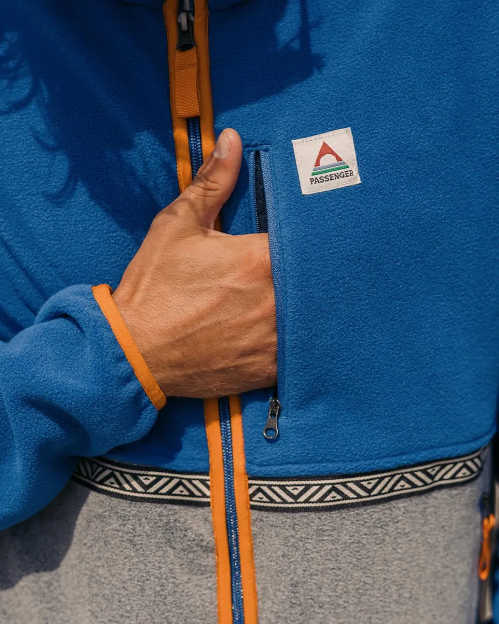 Ridge Full Zip Recycled Polar Fleece