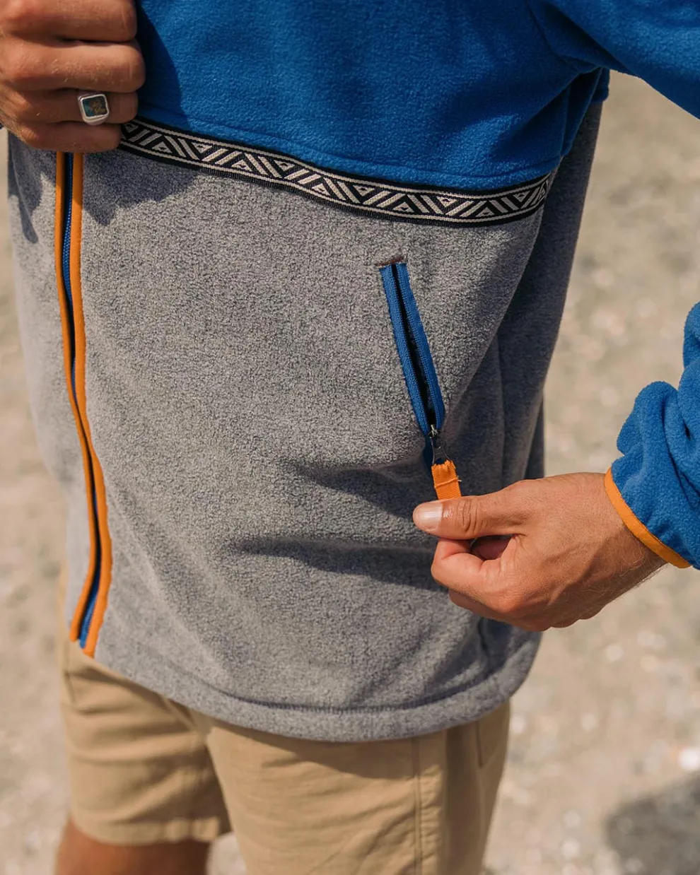 Ridge Full Zip Recycled Polar Fleece