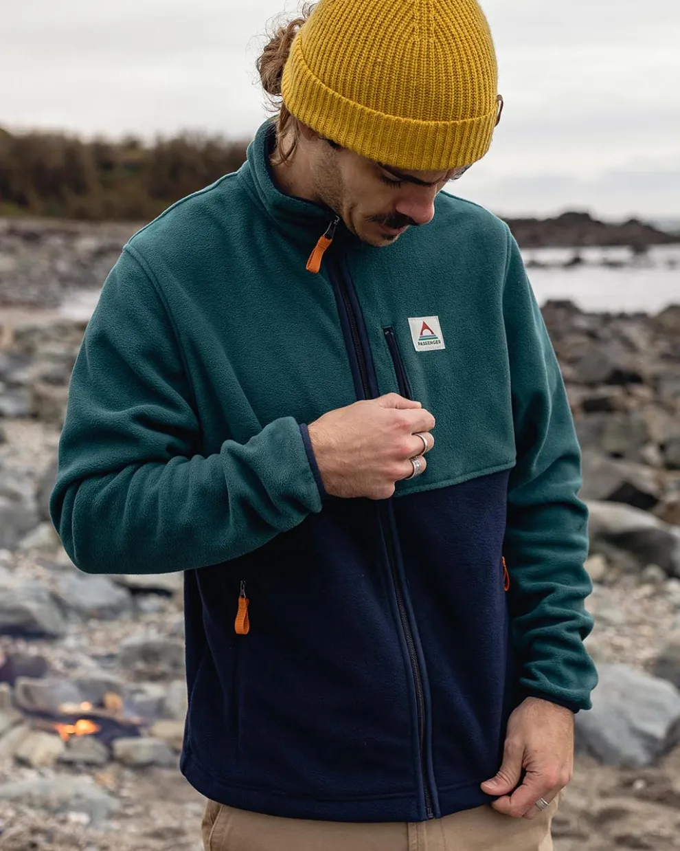 Ridge Full Zip Recycled Polar Fleece