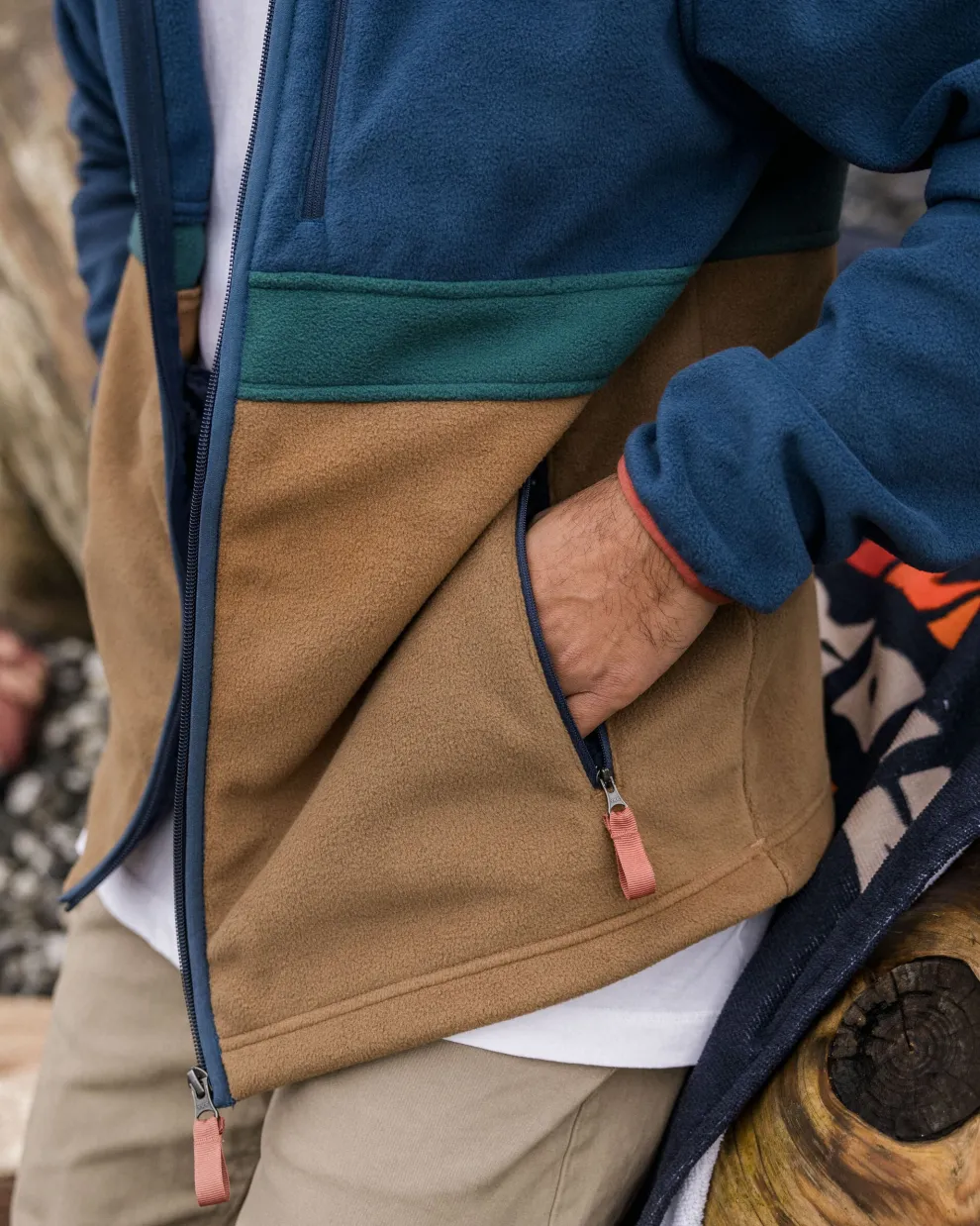 Ridge Full Zip Recycled Polar Fleece