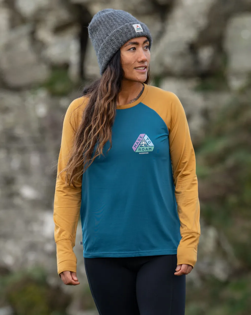 River Recycled Active LS T-Shirt