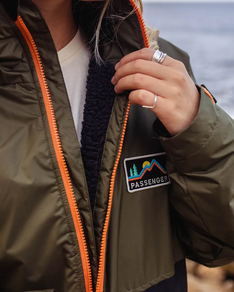 Roaming Recycled Sherpa Lined Changing Robe