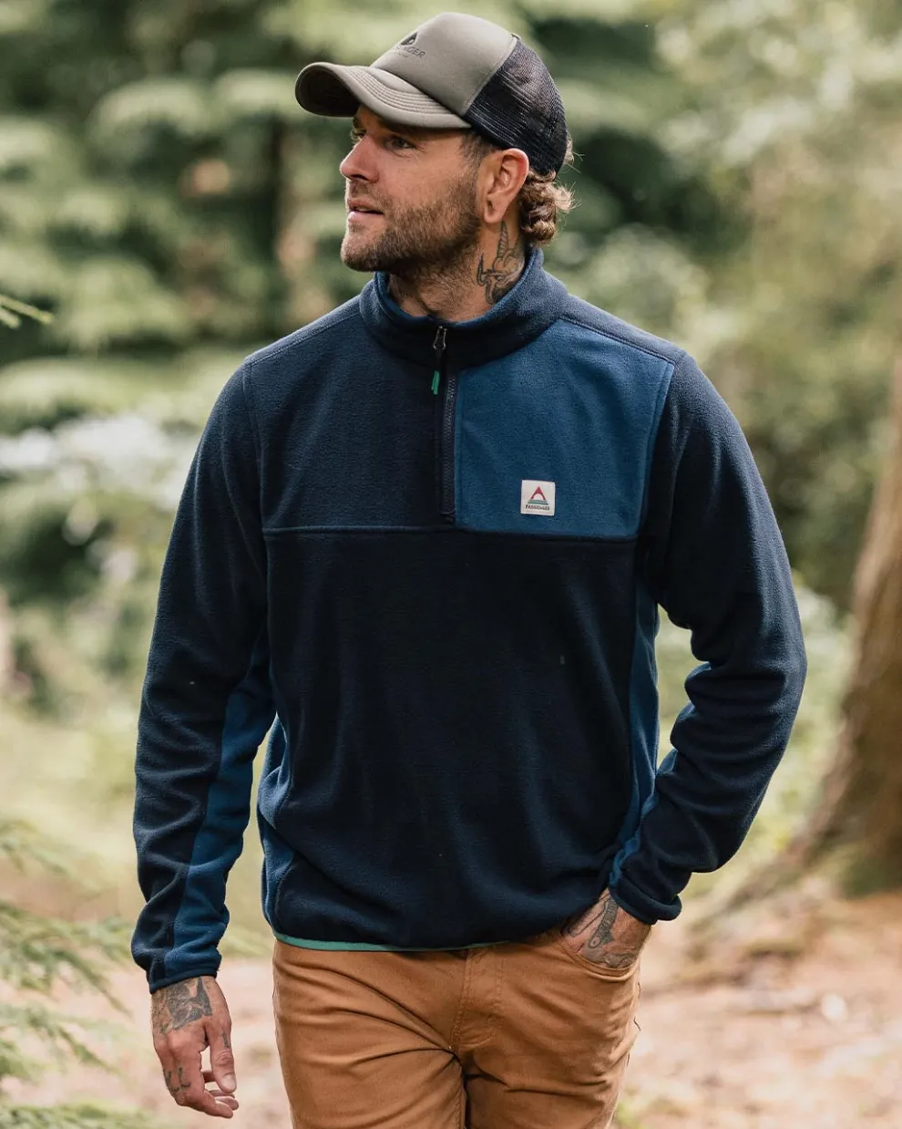 Root Recycled Polar 1/4 Zip Fleece