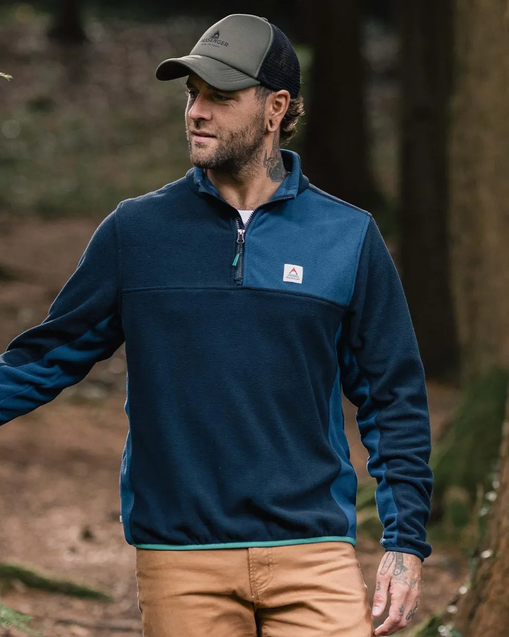 Root Recycled Polar 1/4 Zip Fleece