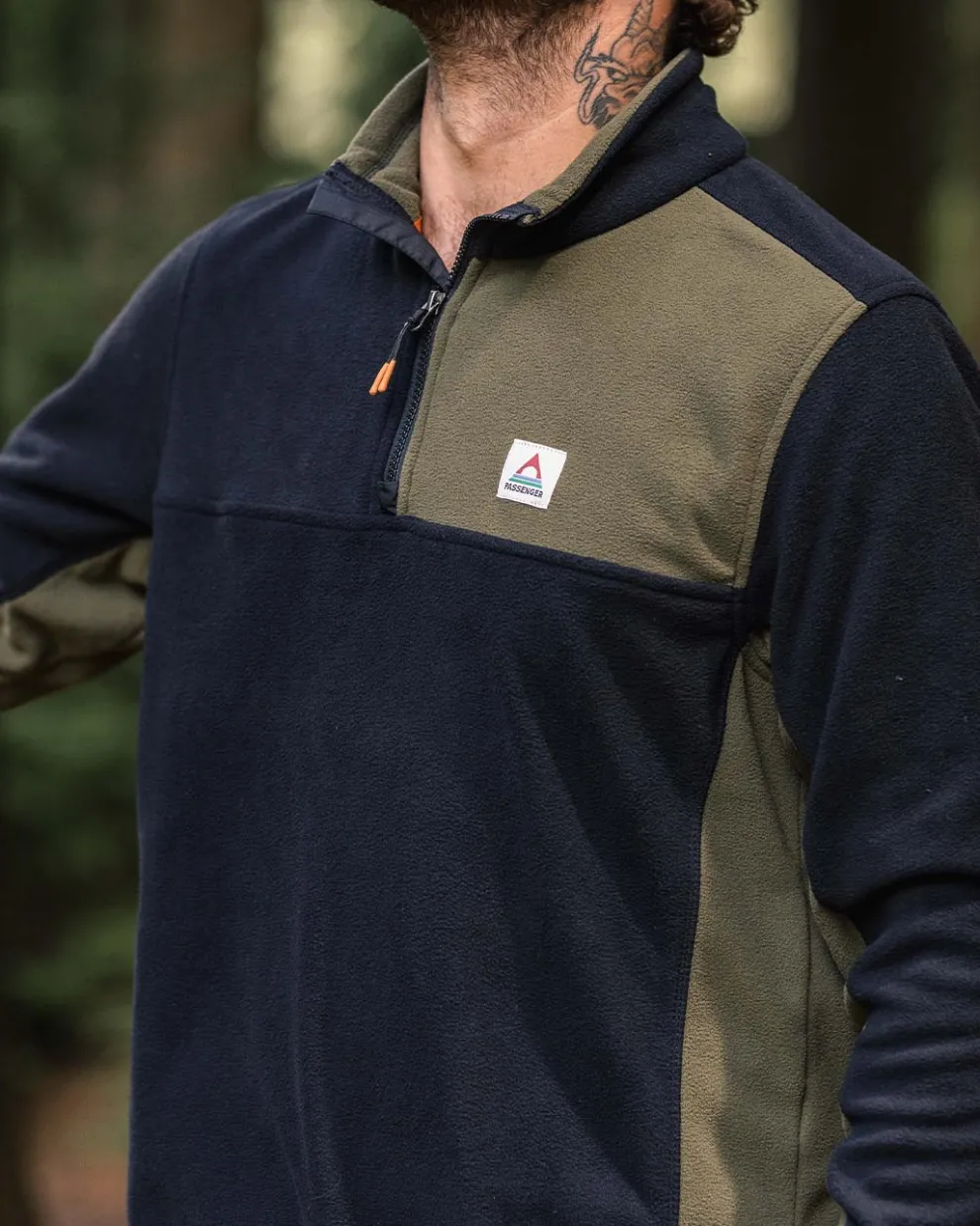 Root Recycled Polar 1/4 Zip Fleece