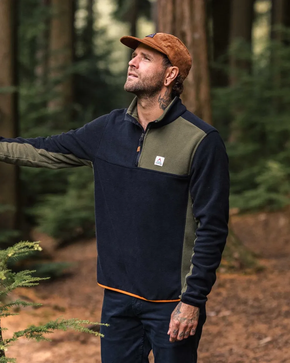 Root Recycled Polar 1/4 Zip Fleece