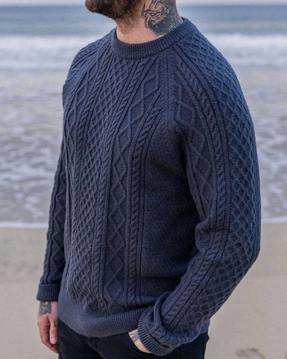 Sandbar Cable Knitted Jumper