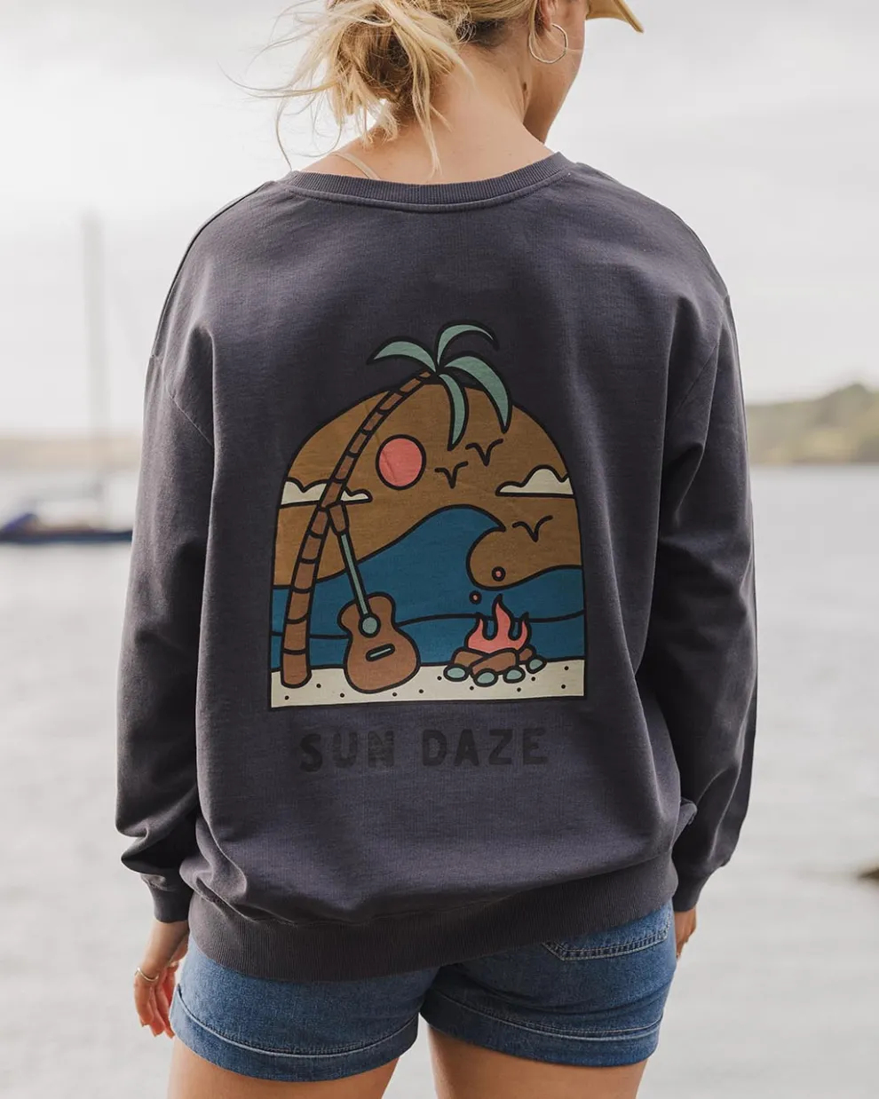 Sundaze Recycled Cotton Sweatshirt