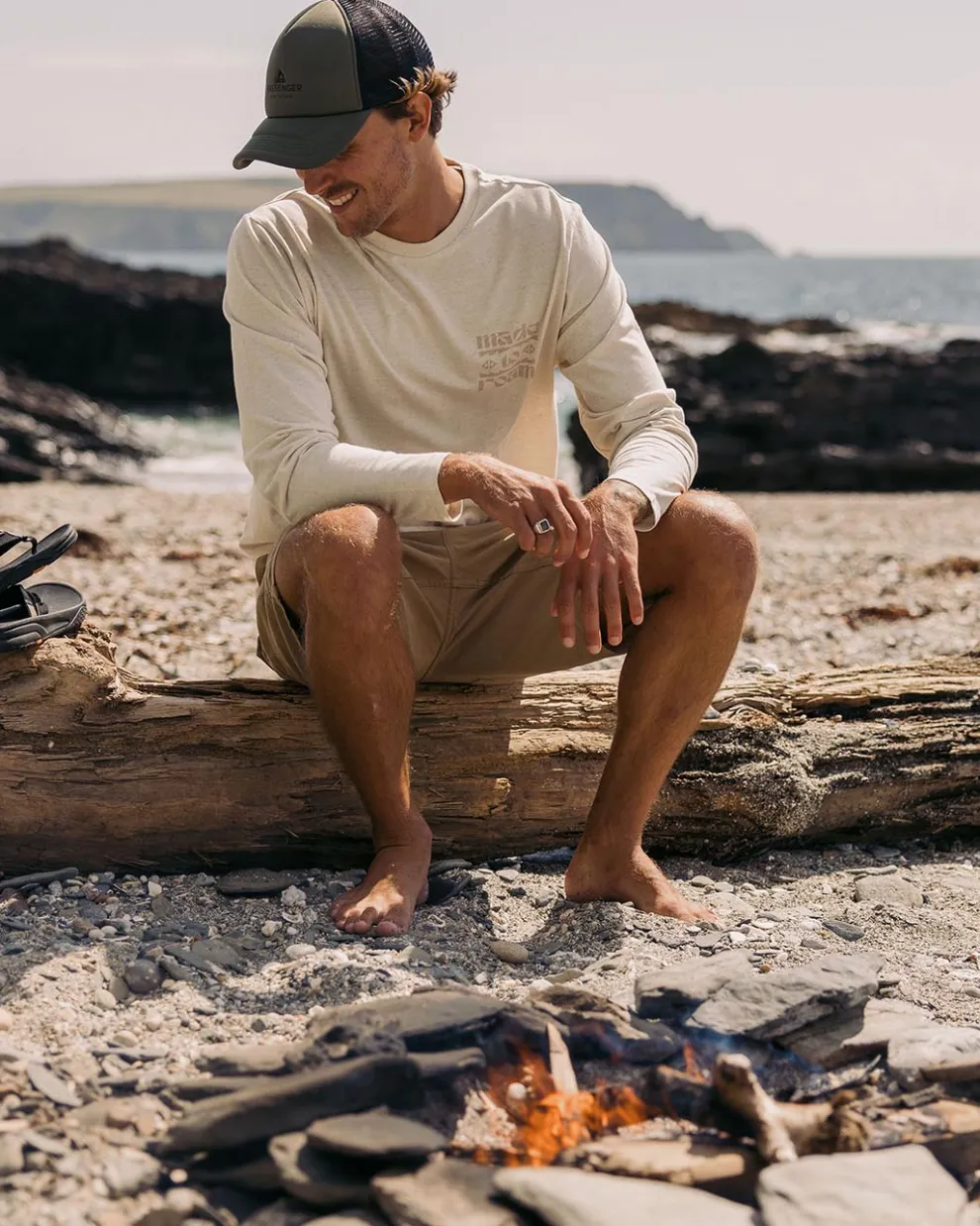 Sunrise Recycled Cotton Ls T-Shirt