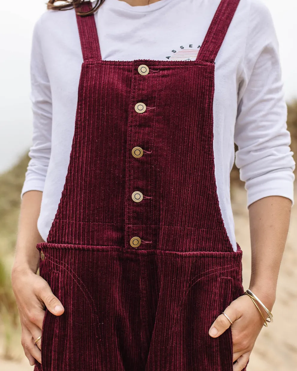 Tiaga Cord Dungarees