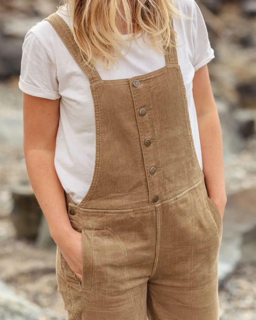 Tiaga Cord Dungarees