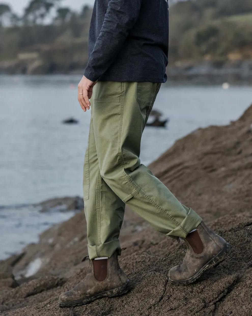 Vantage Organic Cotton Canvas Trouser