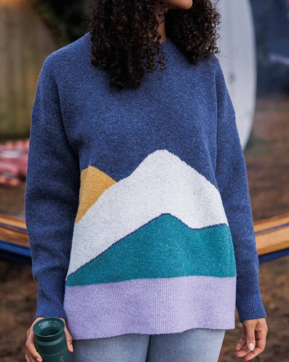 Vista Recycled Oversized Knitted Jumper