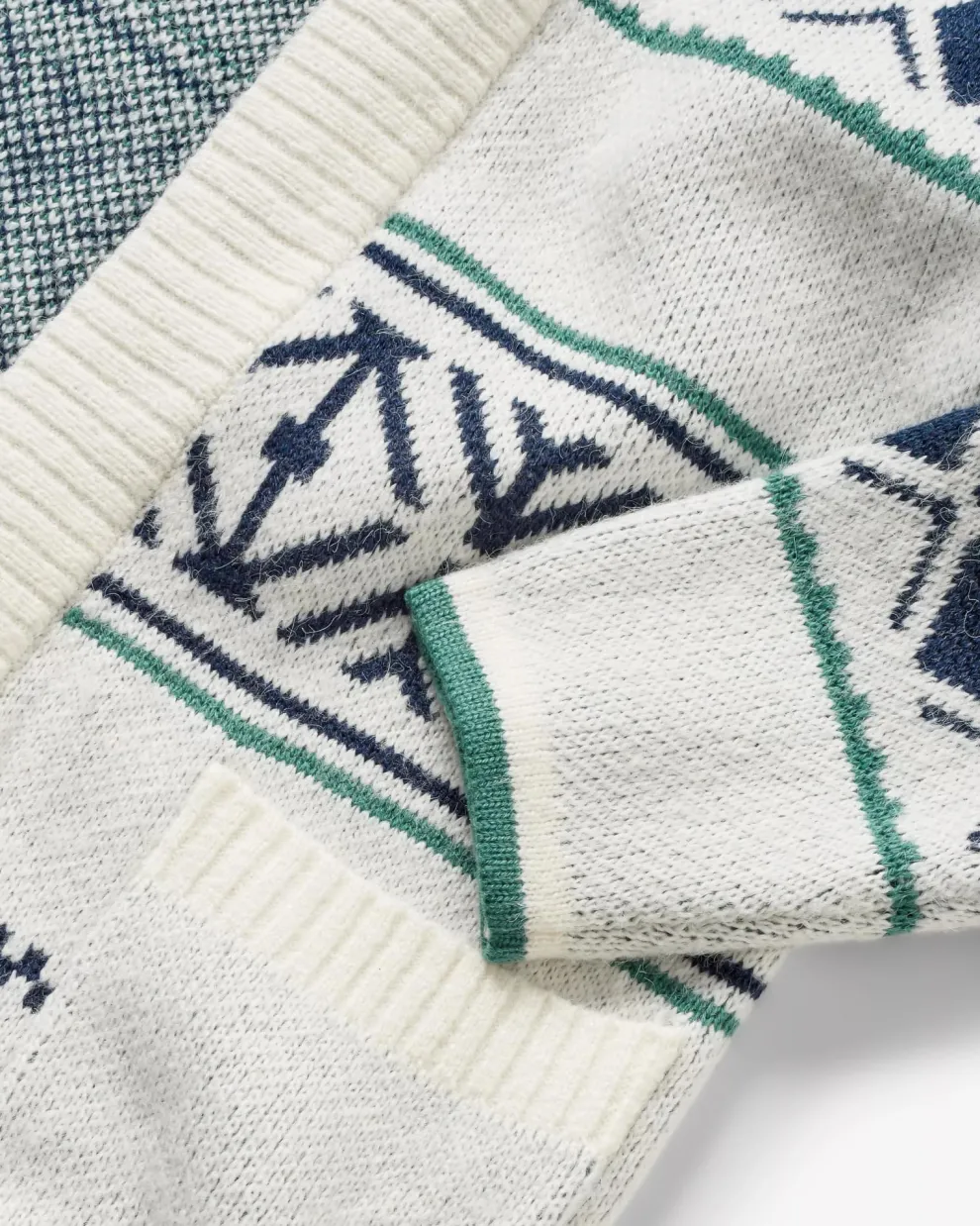 Whimsical Recycled Knit Cardigan