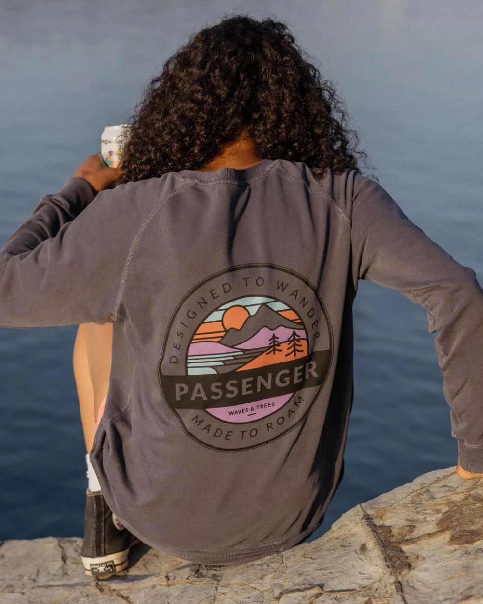 Wilds Recycled Cotton Oversized Sweatshirt