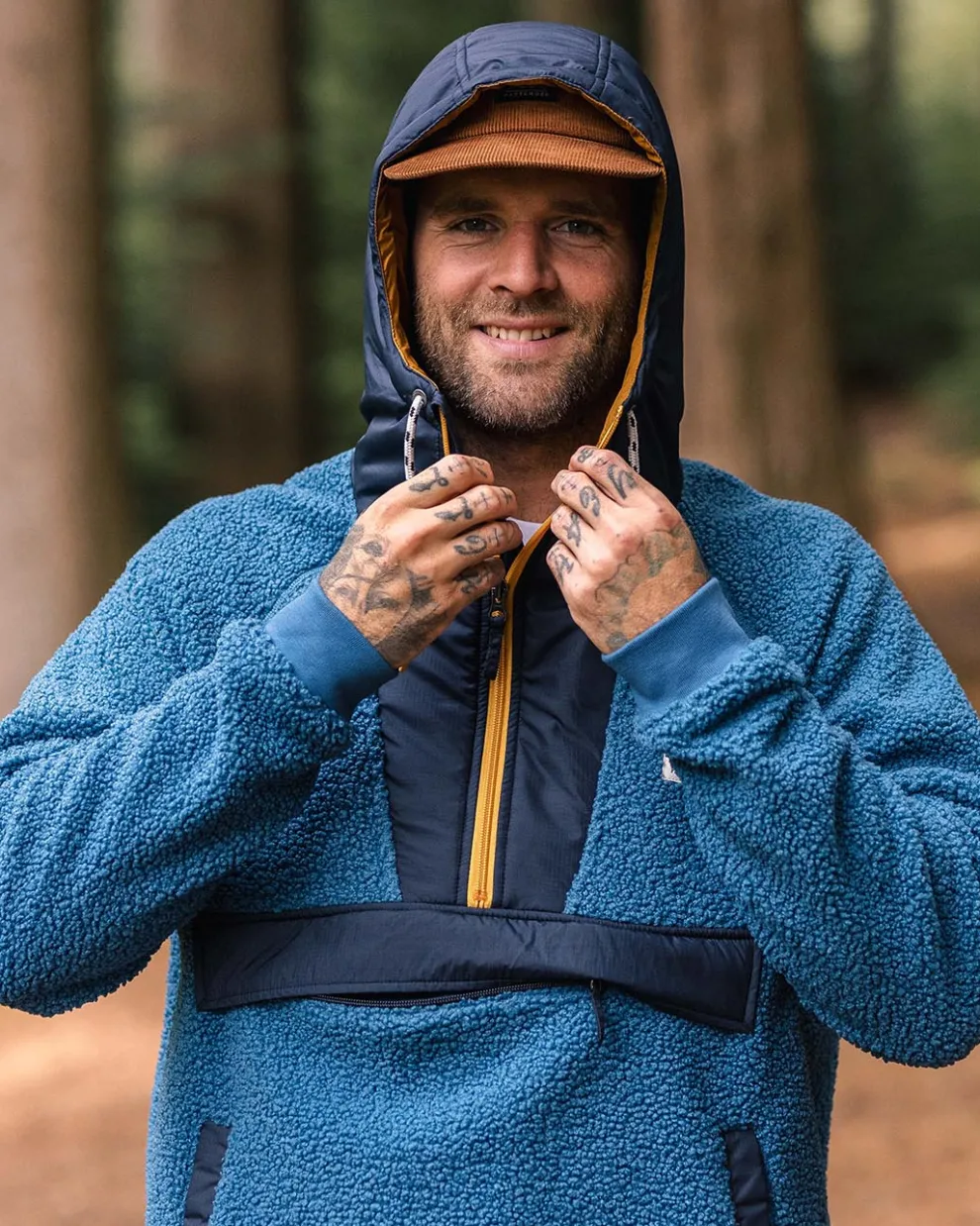 Woodland Recycled Polar-lined Sherpa Fleece